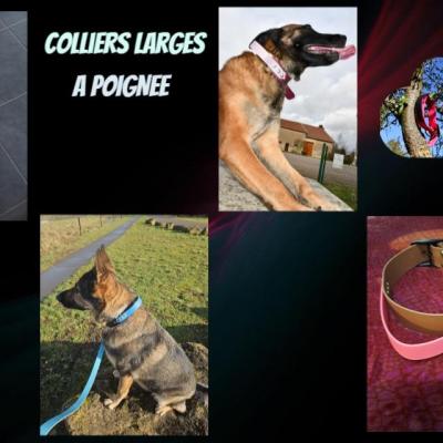 Montage colliers larges a poignee